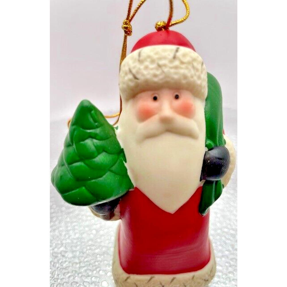 Santa Claus Bell Giftco Inc. Christmas Ornament Ceramic Figurine - Picture 5 of 5